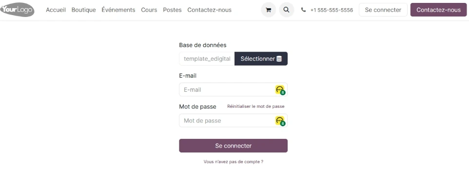 interface Odoo 19